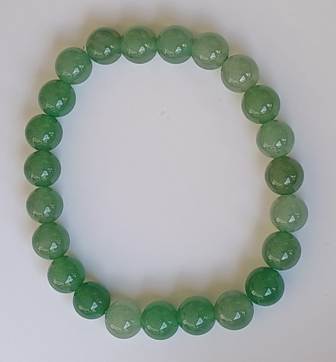 Bracelet en Aventurine vert