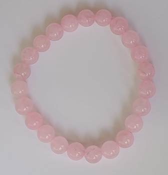 Bracelet en Quartz rose