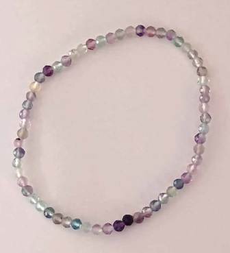 Bracelet facetté- Fluorine