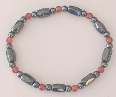 Bracelet Magnétique cornaline