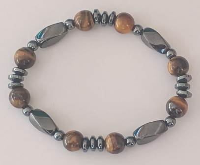 Bracelet Magnétique oeil de tigre
