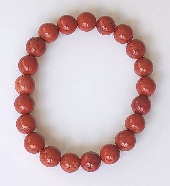 Bracelet en Jaspe rouge